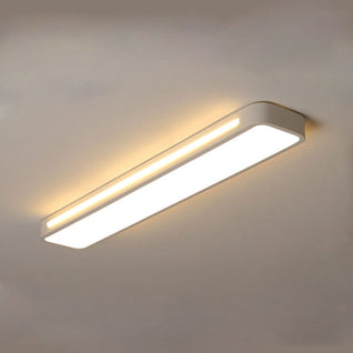Flush Mount Ceiling Light | Modern Acrylic Design with Integrated LED | Ideal for Living Room, Hallway, Bedroom