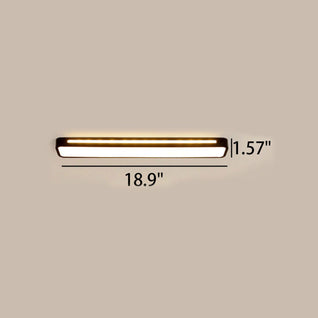 Flush Mount Ceiling Light | Modern Acrylic Design with Integrated LED | Ideal for Living Room, Hallway, Bedroom