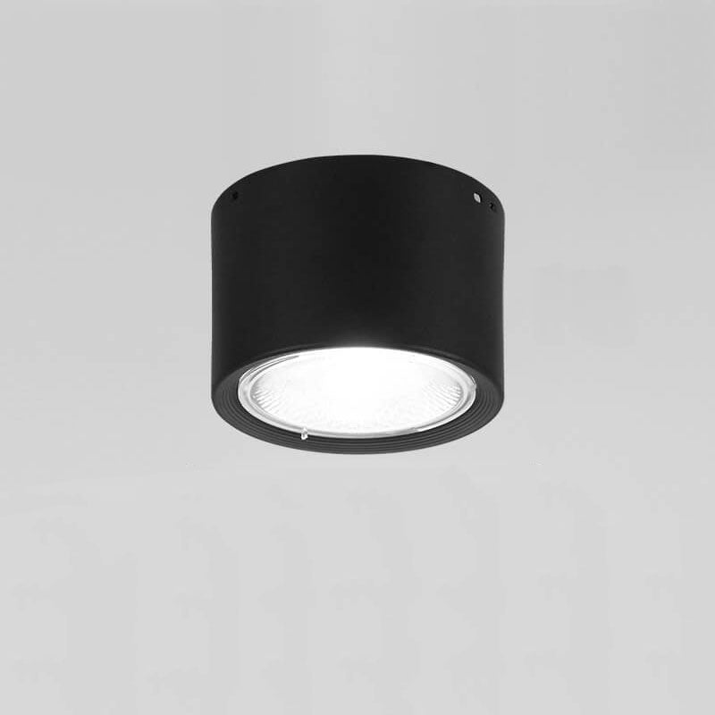 Flush Mount Ceiling Light | Modern Iron and Acrylic with Integrated LED | Ideal for Living Room or Bedroom 0
