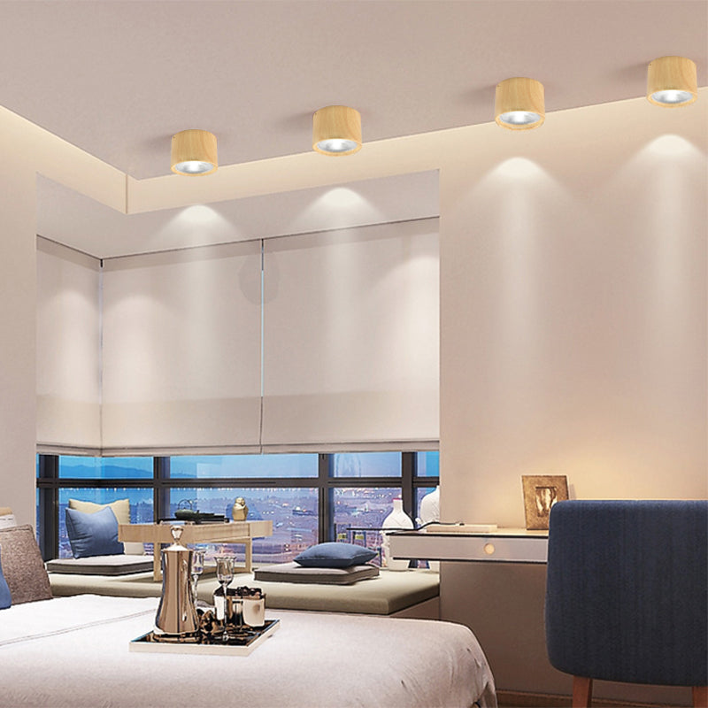 Flush Mount Ceiling Light | Modern Iron and Acrylic with Integrated LED | Ideal for Living Room or Bedroom 5