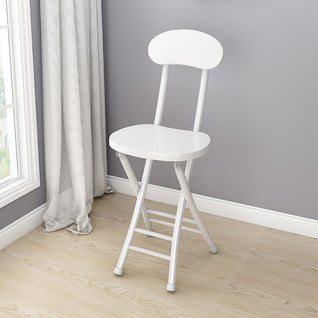 Foldable Chair with Faux Leather Upholstery and Carbon Steel Frame | Modern Living Room Seating Solution