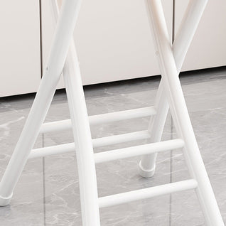 Foldable Chair with Faux Leather Upholstery and Carbon Steel Frame | Modern Living Room Seating Solution