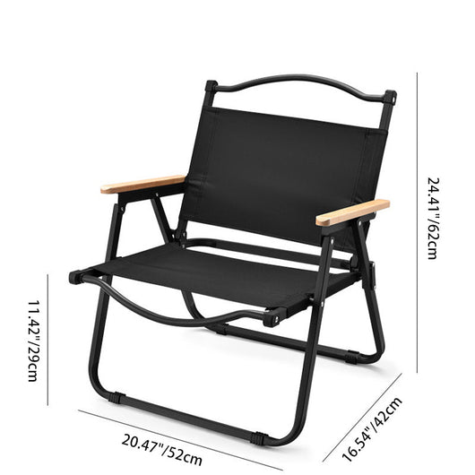 Folding Chair | Carbon Steel Frame | Lightweight & Breathable Fabric | Perfect for Camping and Outdoor Use 4