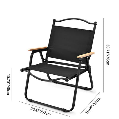 Folding Chair | Carbon Steel Frame | Lightweight & Breathable Fabric | Perfect for Camping and Outdoor Use 5