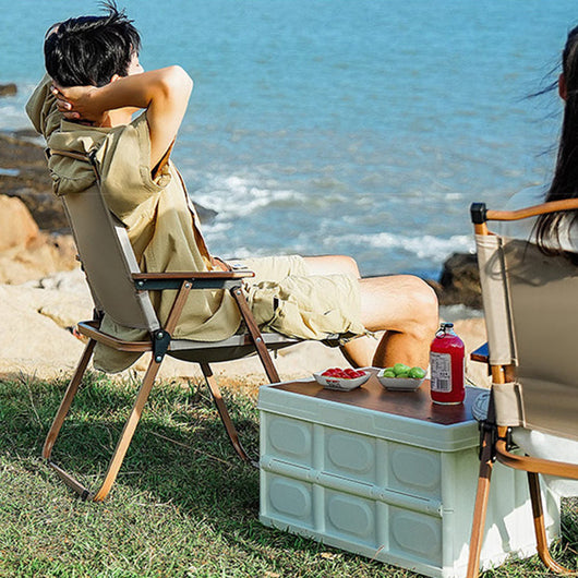 Folding Chair | Carbon Steel Frame | Lightweight & Breathable Fabric | Perfect for Camping and Outdoor Use 8