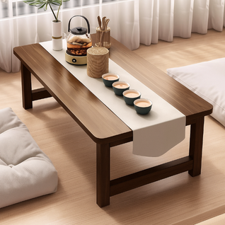 Folding End Table | Medium-Density Fiberboard | Space-Saving Design for Small Living Room