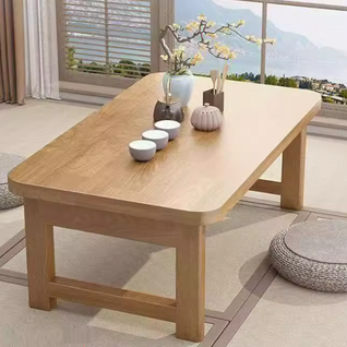 Folding End Table | Medium-Density Fiberboard | Space-Saving Design for Small Living Room