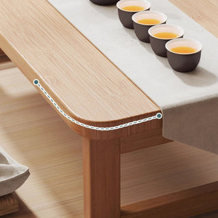 Folding End Table | Medium-Density Fiberboard | Space-Saving Design for Small Living Room