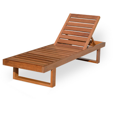 Folding Recliner Chair | Solid Tropical Hardwood | 4-Position Adjustable | Outdoor Lounge Chair 10