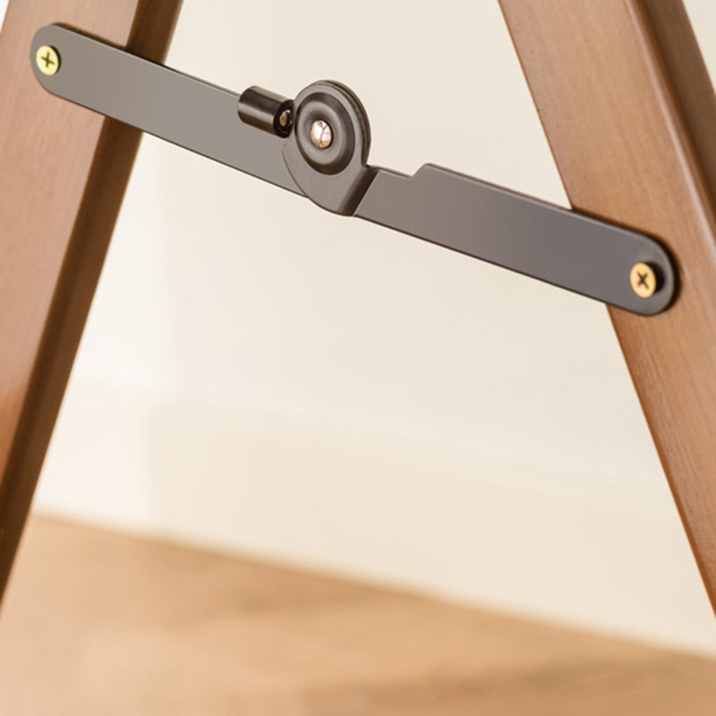 Folding Step Stool | Bamboo Minimalist Design with Backrest | Space-Saving for Dining Room 6