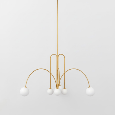 Fontana Amorosa | Elegant Modern Black Glass Pendant Light for Kitchen 11
