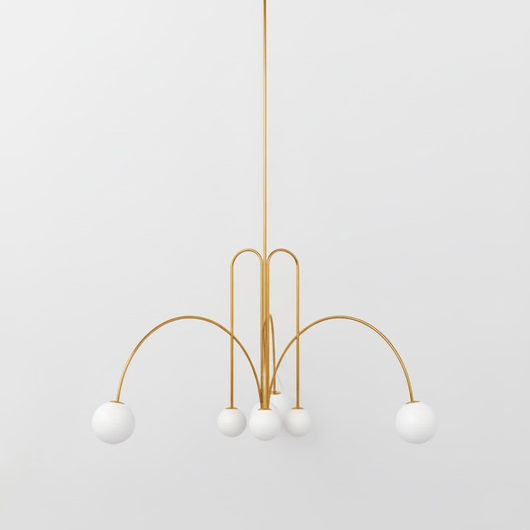 Fontana Amorosa | Elegant Modern Black Glass Pendant Light for Kitchen 11