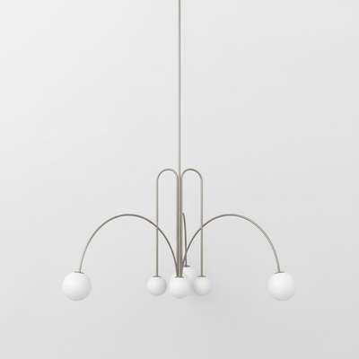 Fontana Amorosa | Elegant Modern Black Glass Pendant Light for Kitchen 13
