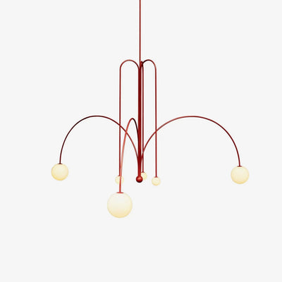 Fontana Amorosa | Elegant Modern Black Glass Pendant Light for Kitchen 1