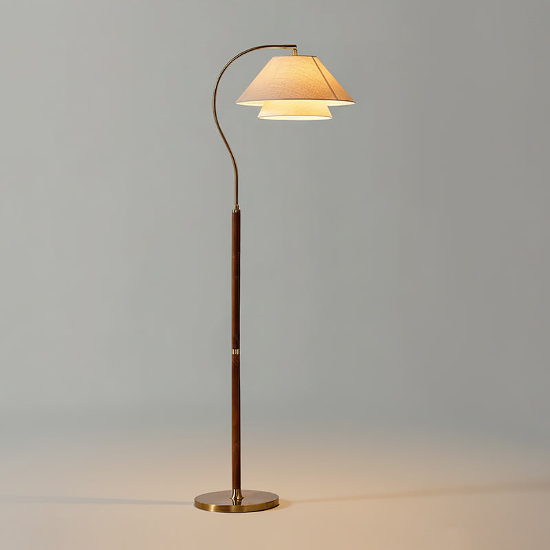 GarnerLight | Elegant Modern Black Floor Lamp for Living Room Illumination 0