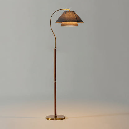 GarnerLight | Elegant Modern Black Floor Lamp for Living Room Illumination 9