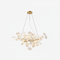 Gingko Blossom | Elegant Gold Modern Chandelier Light for Dining Room