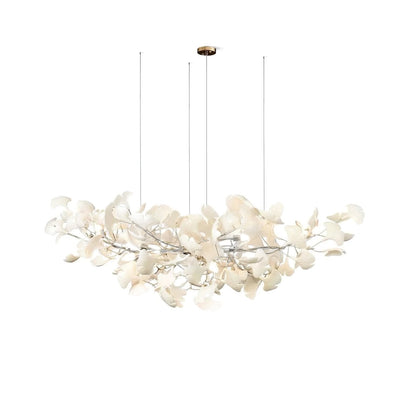 Gingko Blossom | Elegant Gold Modern Chandelier Light for Dining Room 16