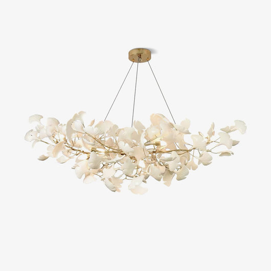 Gingko Blossom | Elegant Gold Modern Chandelier Light for Dining Room 1