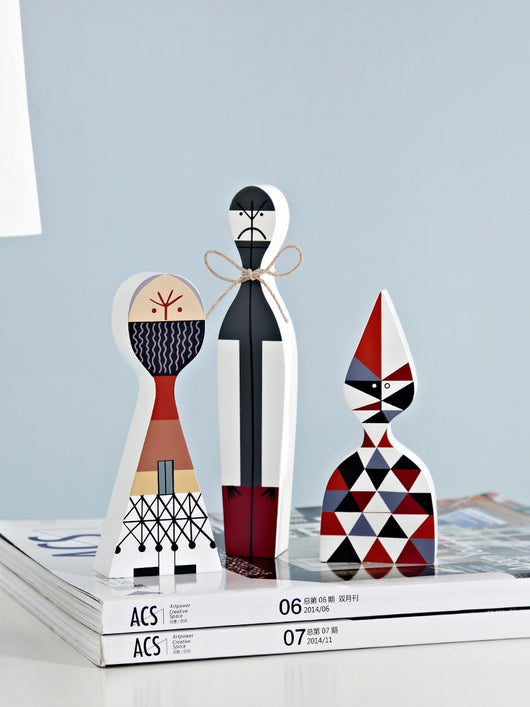 Handcrafted Wooden Figures | Durable MDF Decor with Unique Designs | Festive Living Room and Dining Accents 3