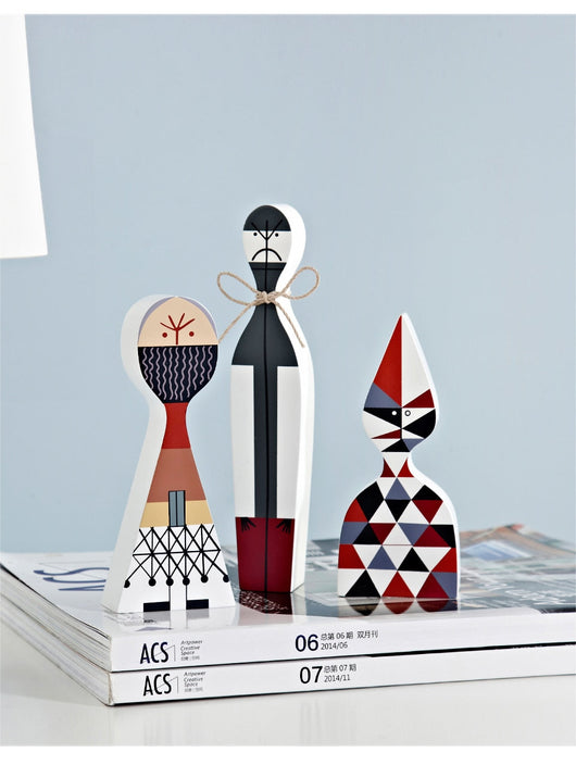 Handcrafted Wooden Figures | Durable MDF Decor with Unique Designs | Festive Living Room and Dining Accents 5