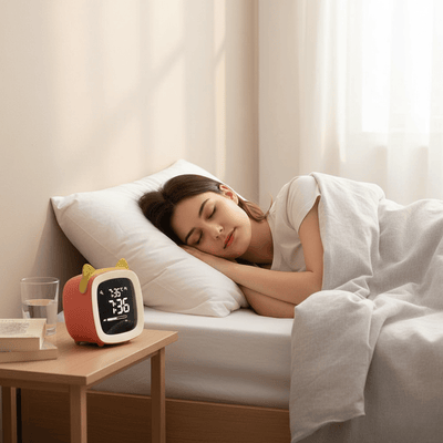 HäschenGlow | Adorable Gentle Night Light Children's Alarm Clock 1