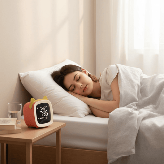 HäschenGlow | Adorable Gentle Night Light Children's Alarm Clock 1