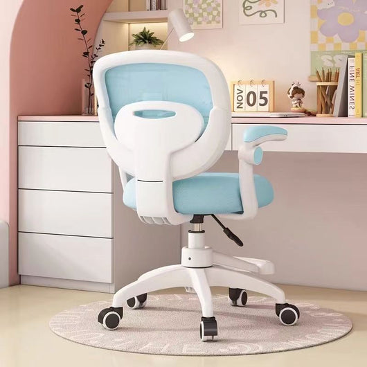 Height Adjustable Kids Desk Chair | Fabric Upholstery, Mid-Back Support | Ideal for Home Office and Bedroom 12