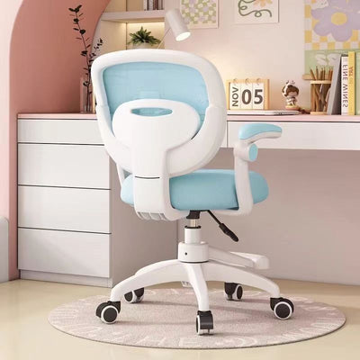 Height Adjustable Kids Desk Chair | Fabric Upholstery, Mid-Back Support | Ideal for Home Office and Bedroom 1
