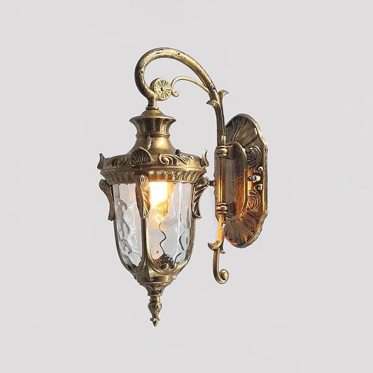 Heritage Brass | Elegant Vintage Outdoor Wall Lantern for Garden and Patio 0