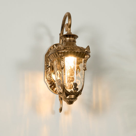 Heritage Brass | Elegant Vintage Outdoor Wall Lantern for Garden and Patio 5