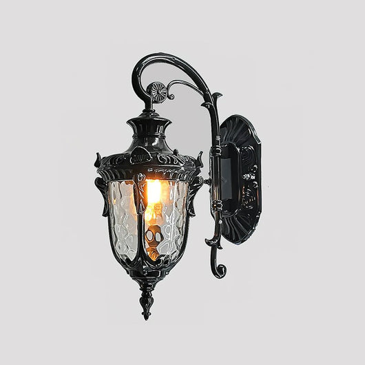 Heritage Brass | Elegant Vintage Outdoor Wall Lantern for Garden and Patio 9