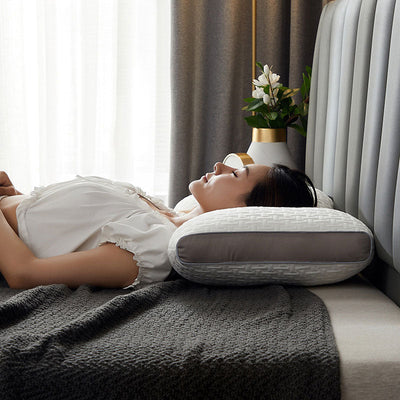 Hybrid Pillow for Neck Pain Relief | Comfortable Support for Side Sleepers in Bedroom 3