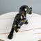 Jaguar Stone Sculpture | Hand-Carved Art Piece with Elegant Design | Perfect for Living Room or Office Decor