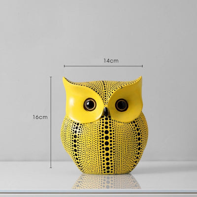 Kusama Yayoi Style Pumpkin Sculpture | Contemporary Resin Art Decor | Elegant Home Accent for Living Room or Entryway 2