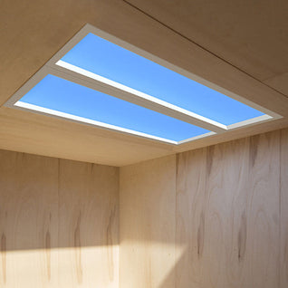 LED Flush Mount Ceiling Light | Metal Minimalist Design with Smart Control | Living Room & Bedroom