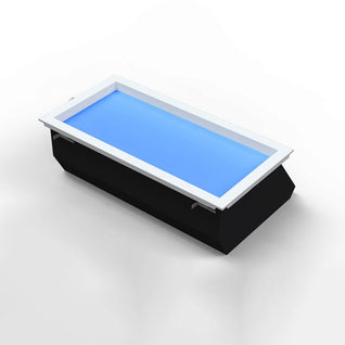 LED Flush Mount Ceiling Light | Metal Minimalist Design with Smart Control | Living Room & Bedroom