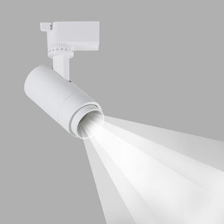 LED Track Lighting | Adjustable Dimmable Black Track Light Fixtures for Modern Living Room