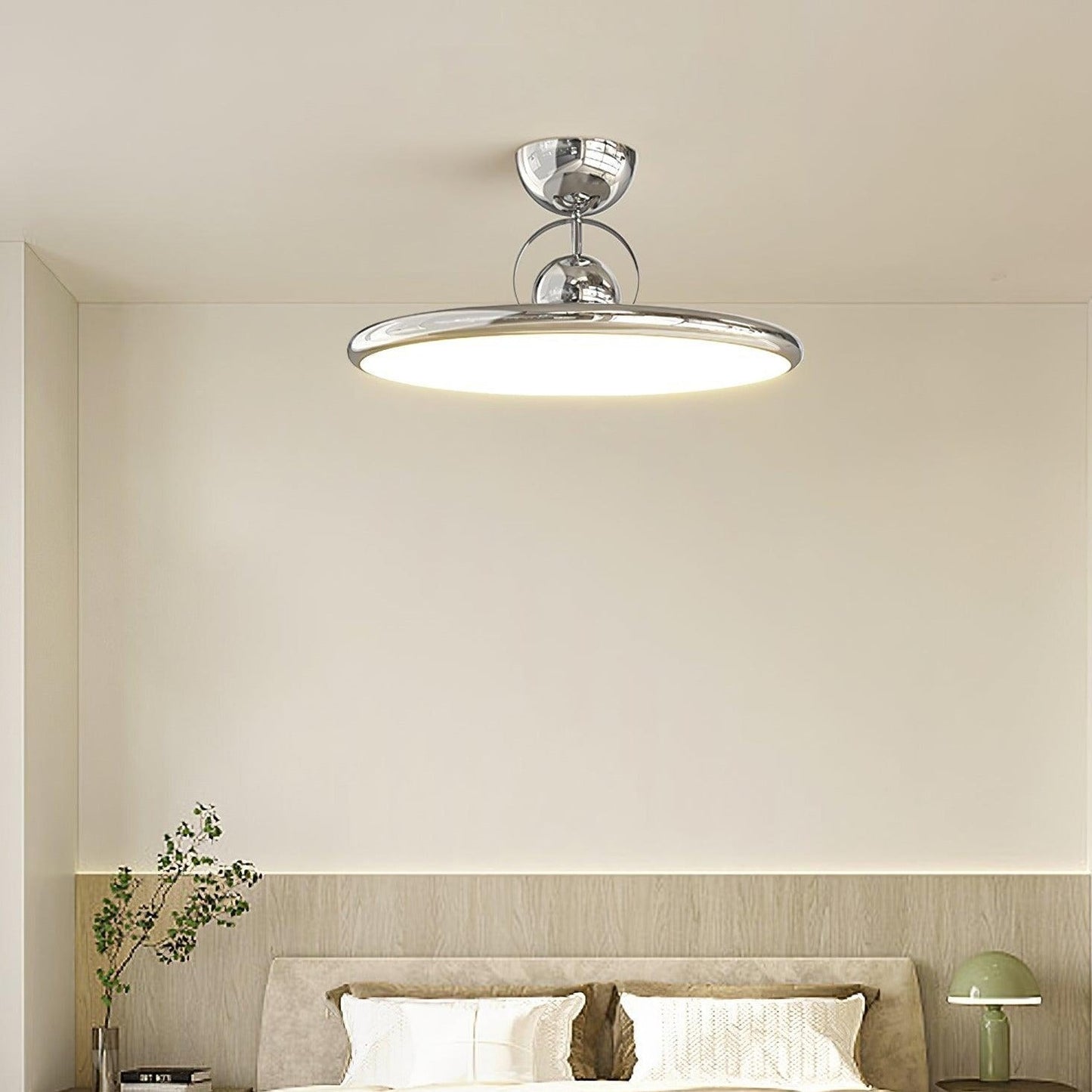 Letizia | Elegant Modern Flush Mount Ceiling Light with Integrated LED 5