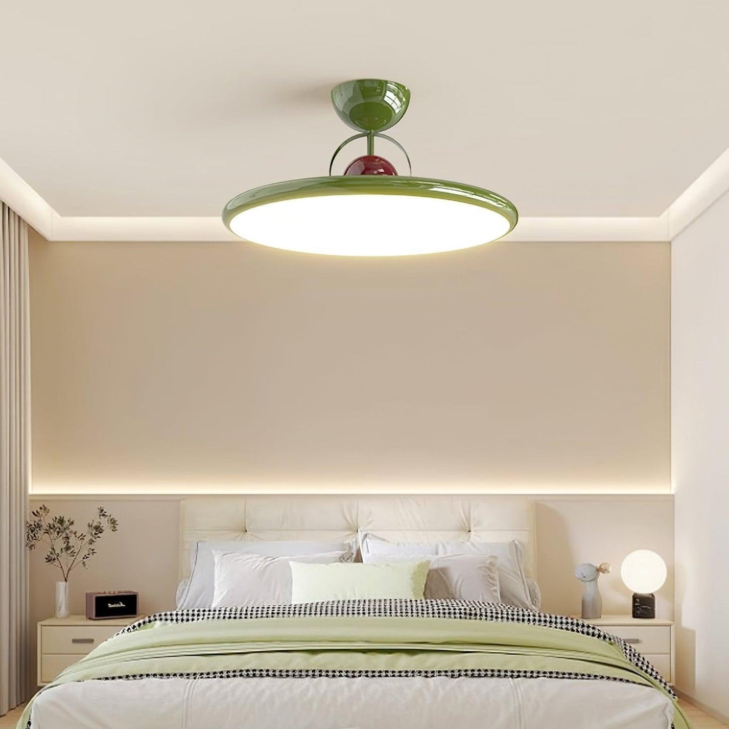 Letizia | Elegant Modern Flush Mount Ceiling Light with Integrated LED 6