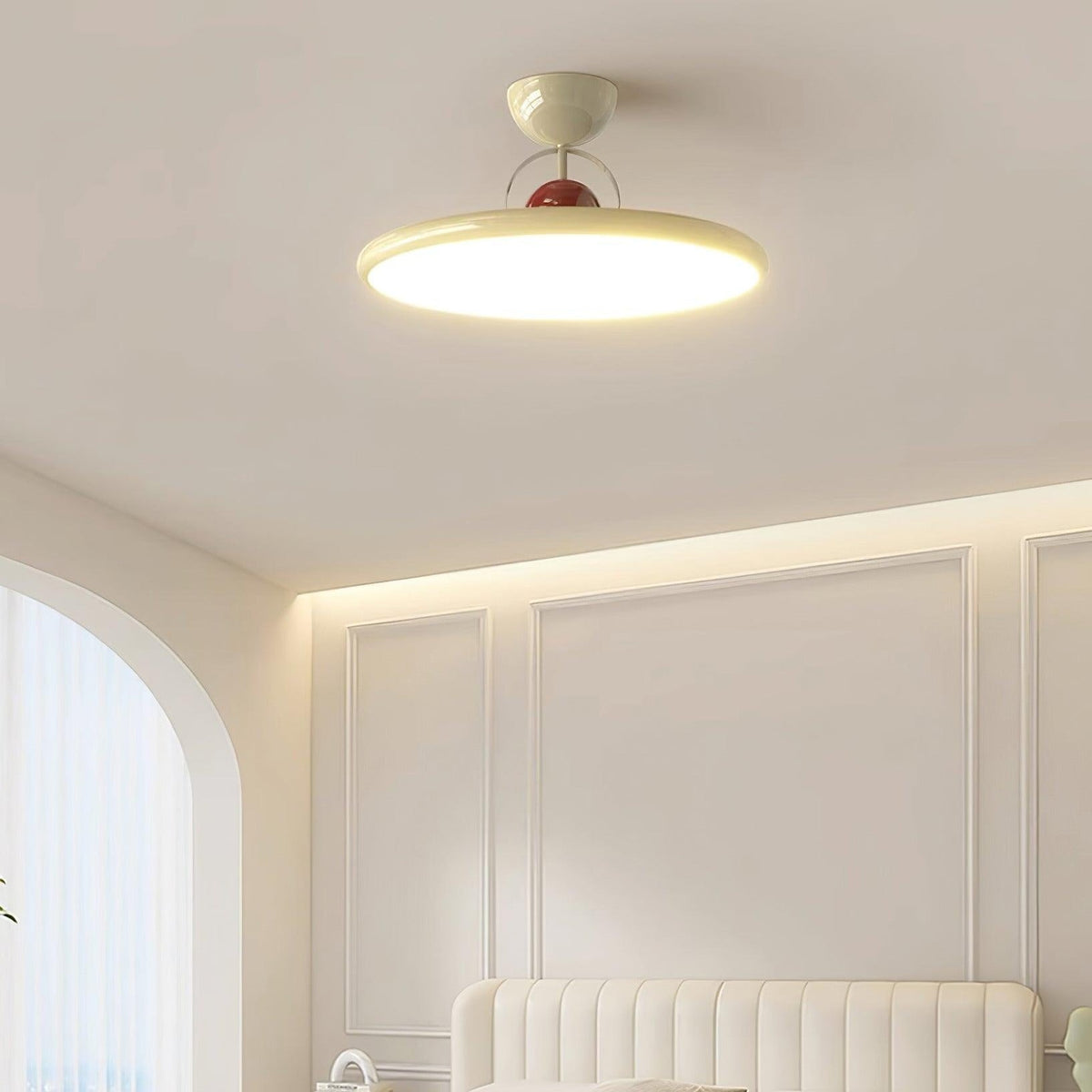 Letizia | Elegant Modern Flush Mount Ceiling Light with Integrated LED 7