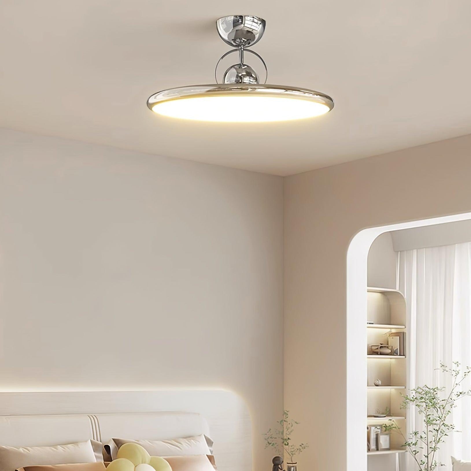 Letizia | Elegant Modern Flush Mount Ceiling Light with Integrated LED 8