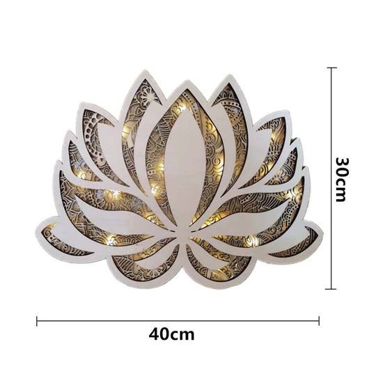LotusAura | Elegant Spiritual Wall Sconce Lighting for Serene Spaces 5