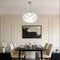 LotusGlow | Elegant Dimmable LED Pendant Light for Kitchen Island | Multi-Layer Acrylic Shade