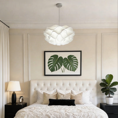 LotusGlow | Elegant Dimmable LED Pendant Light for Kitchen Island | Multi-Layer Acrylic Shade 1