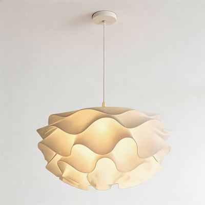 LotusGlow | Elegant Dimmable LED Pendant Light for Kitchen Island | Multi-Layer Acrylic Shade 4