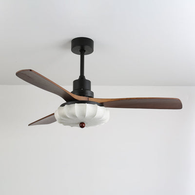 Lotus Bloom | Elegant Modern Flush Mount Ceiling Fan with Lights 0