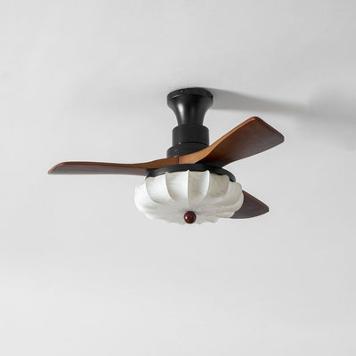Lotus Bloom | Elegant Modern Flush Mount Ceiling Fan with Lights 10