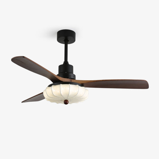 Lotus Bloom | Elegant Modern Flush Mount Ceiling Fan with Lights 1