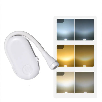 LumiClip | Compact Adjustable Clip-On Reading Light for Nighttime Book Lovers 4